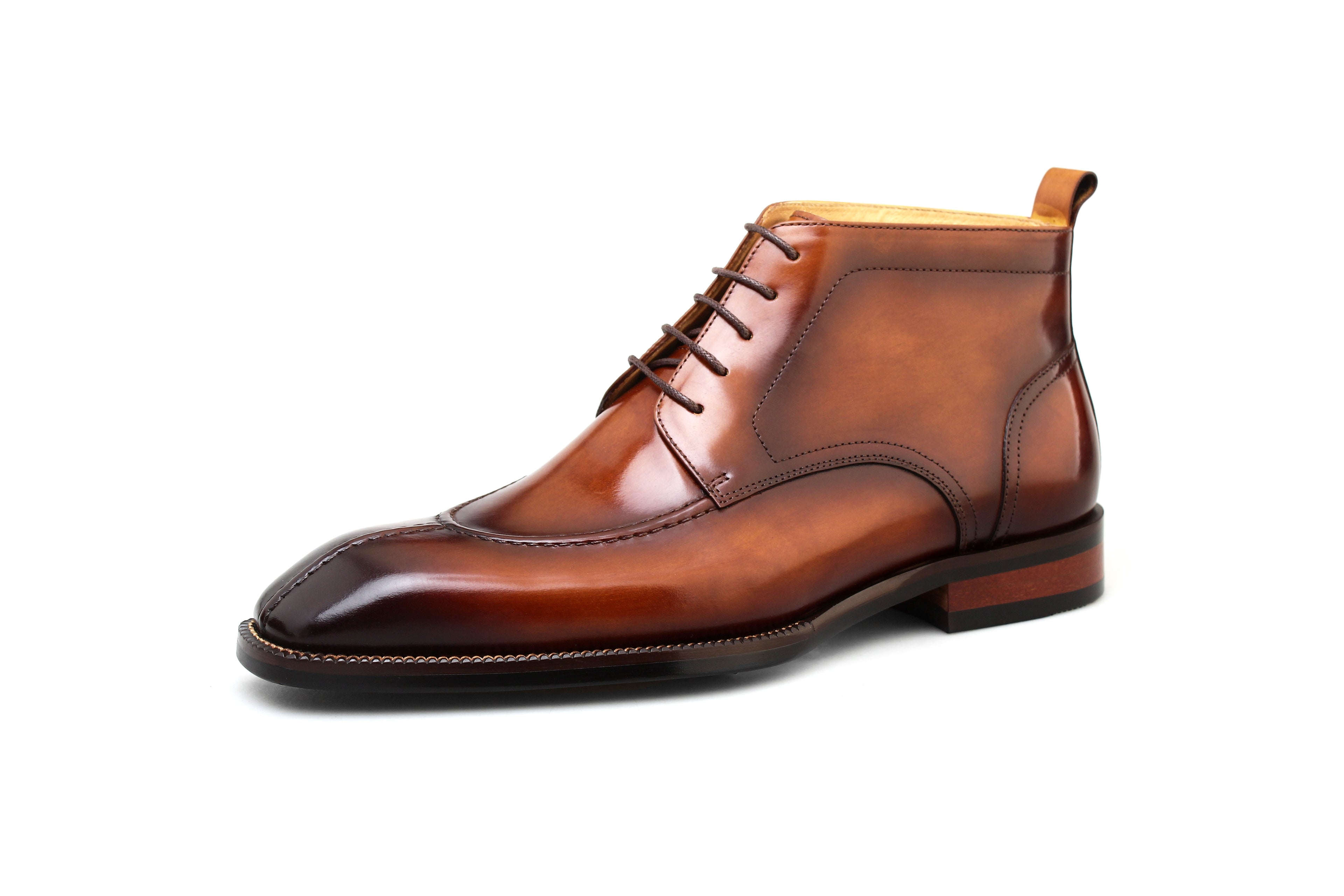 Z.Leather Milano Ridge – Handmade Italian Leather Boot