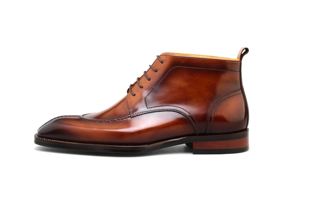 Z.Leather Milano Ridge – Handmade Italian Leather Boot