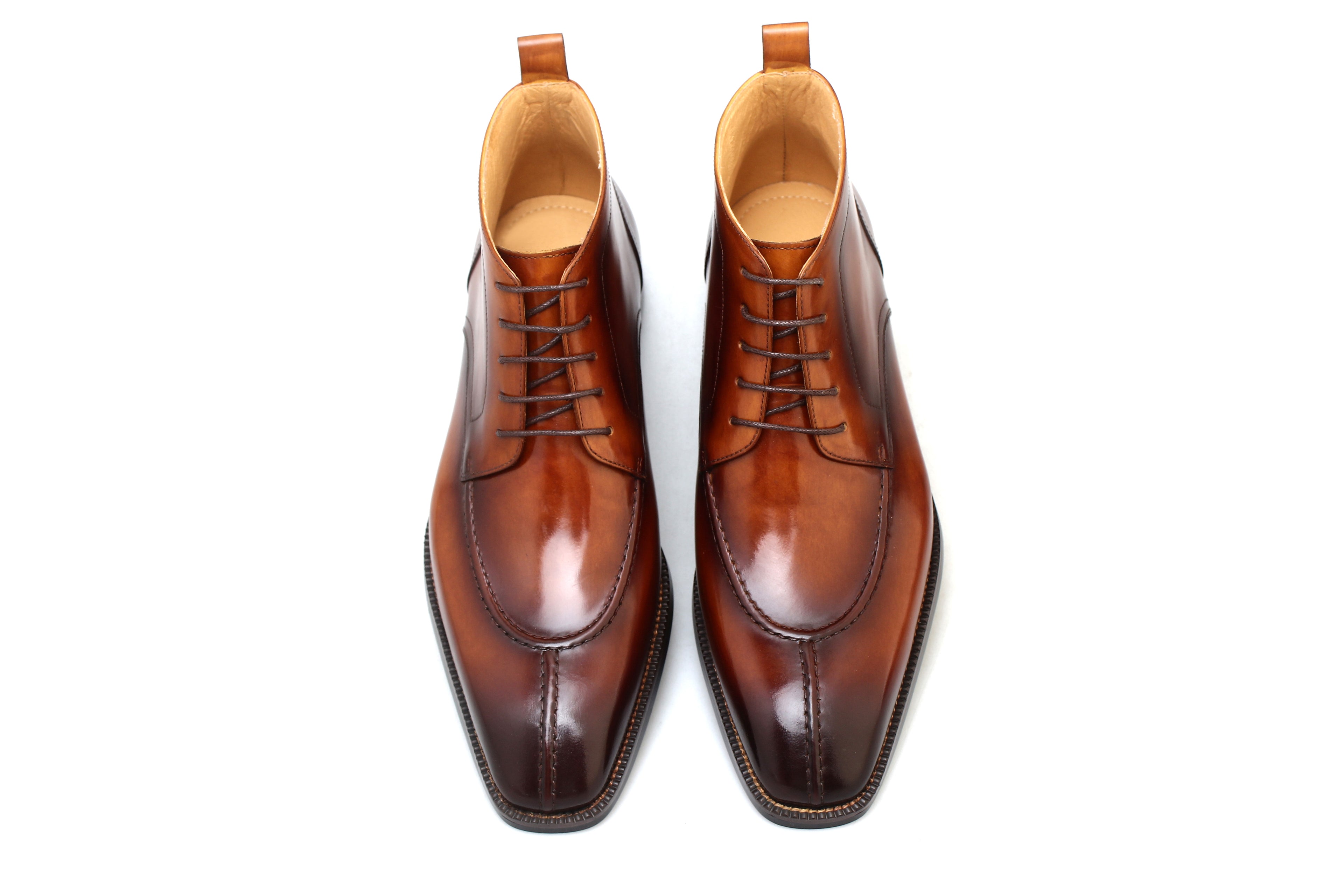 Z.Leather Milano Ridge – Handmade Italian Leather Boot