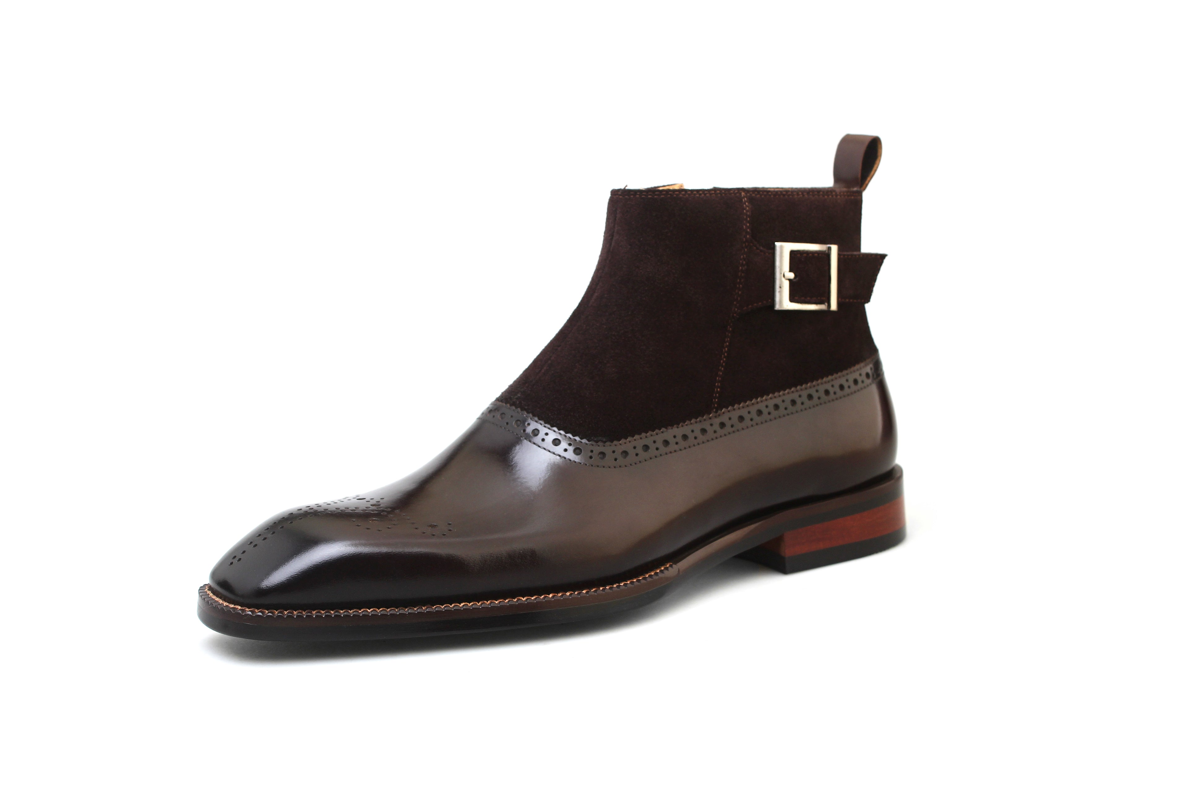 Italian Cow Leather Chelsea Boots