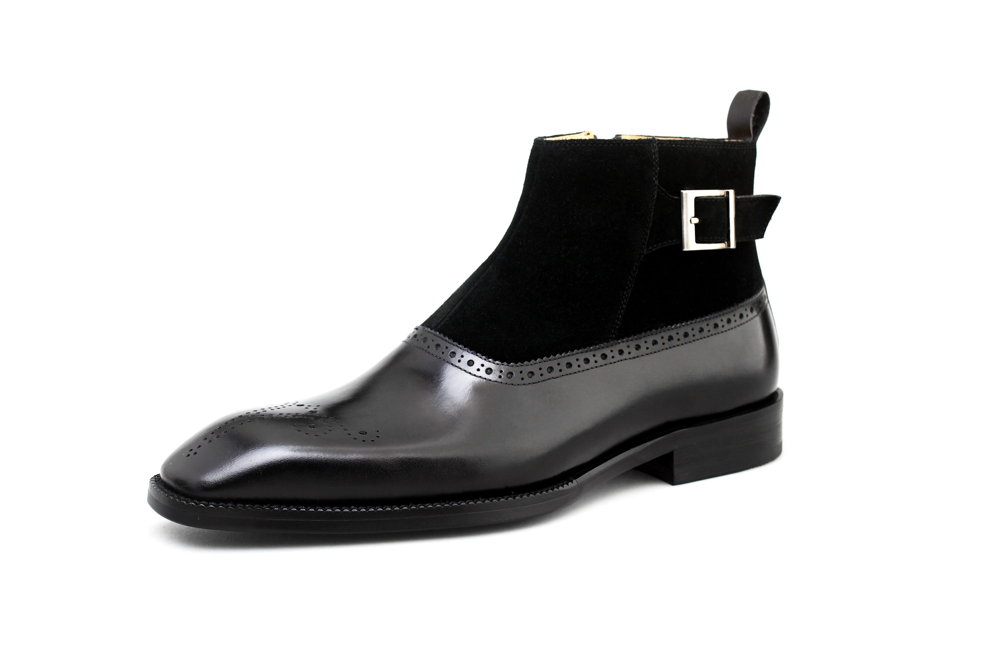 Italian Cow Leather Chelsea Boots