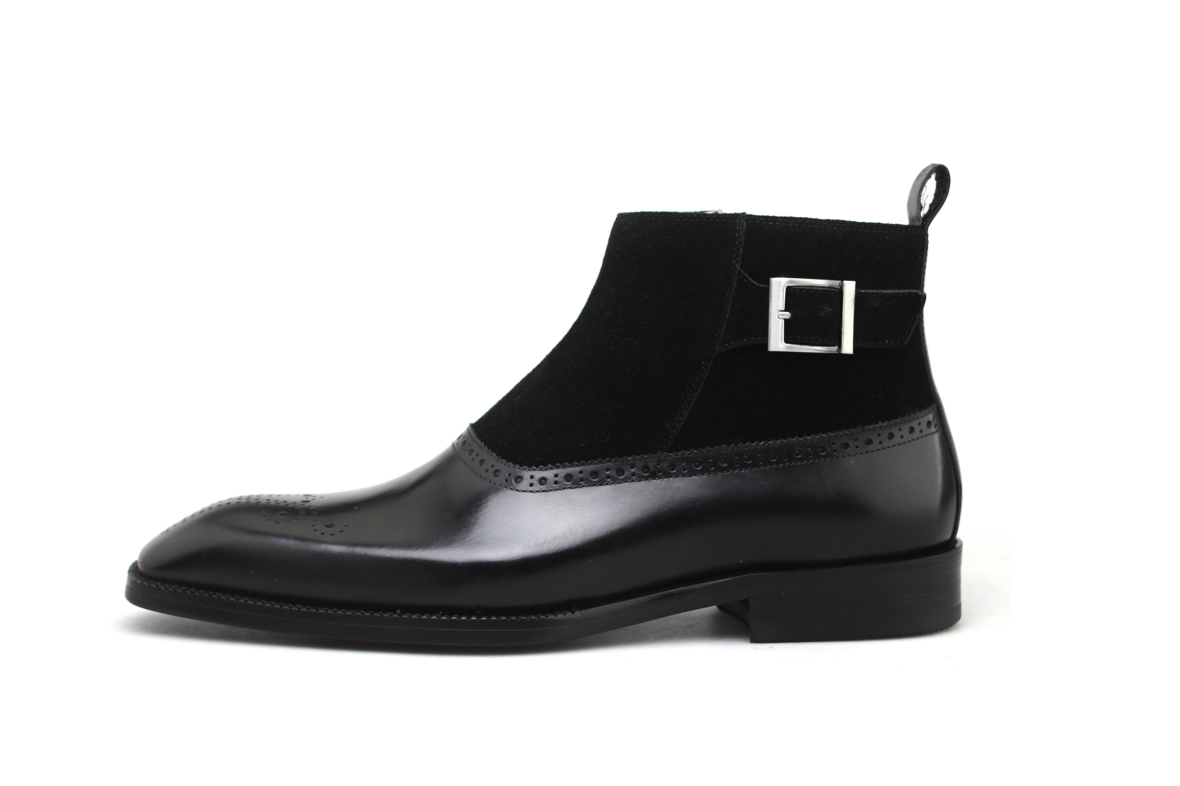 Italian Cow Leather Chelsea Boots