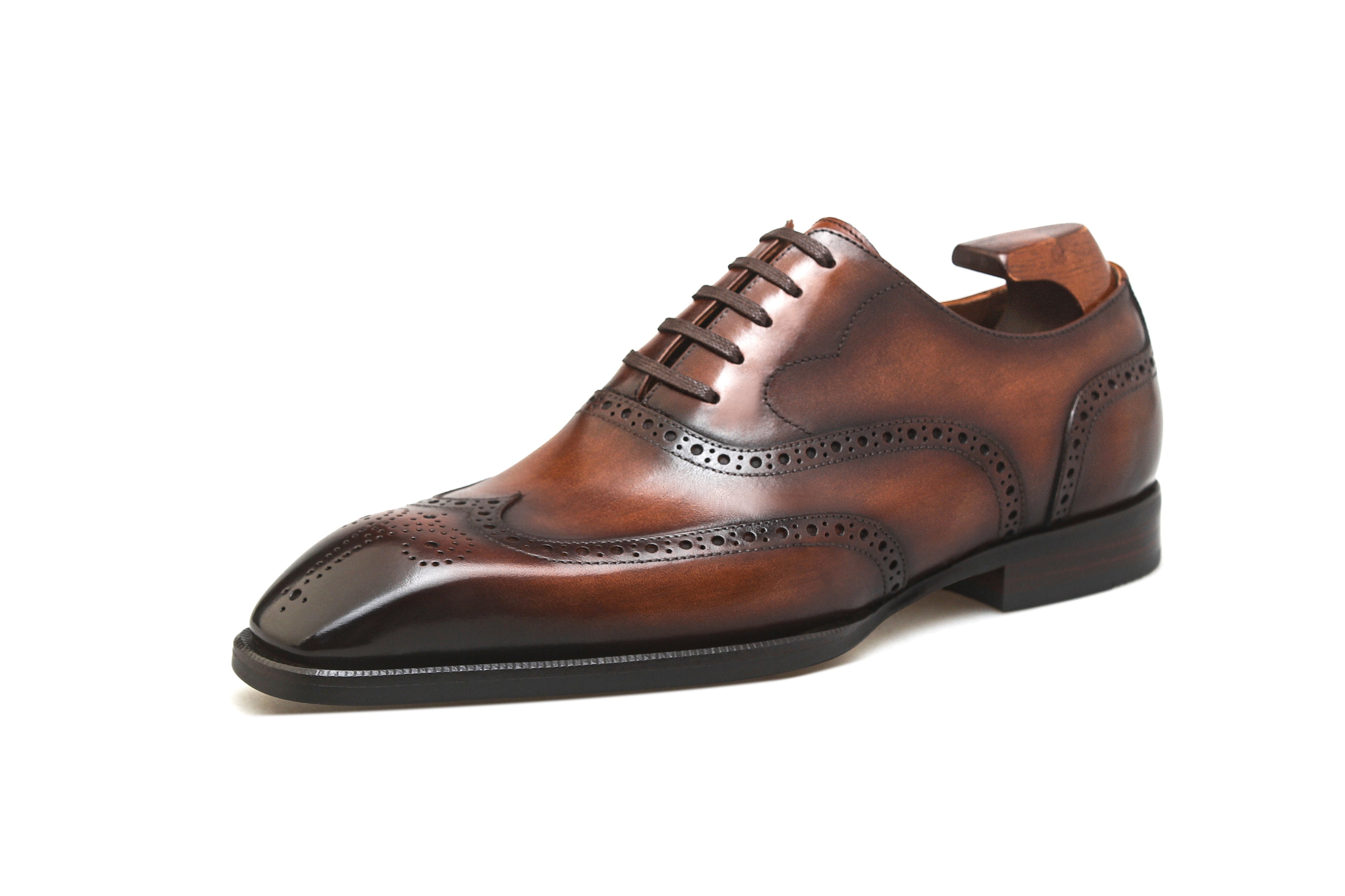 Luxury Italian Calfskin Oxfords – Premium Handcrafted Finish