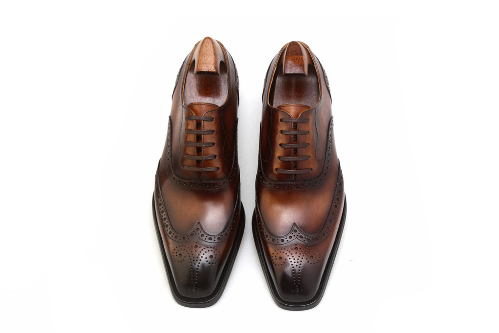 Luxury Italian Calfskin Oxfords – Premium Handcrafted Finish
