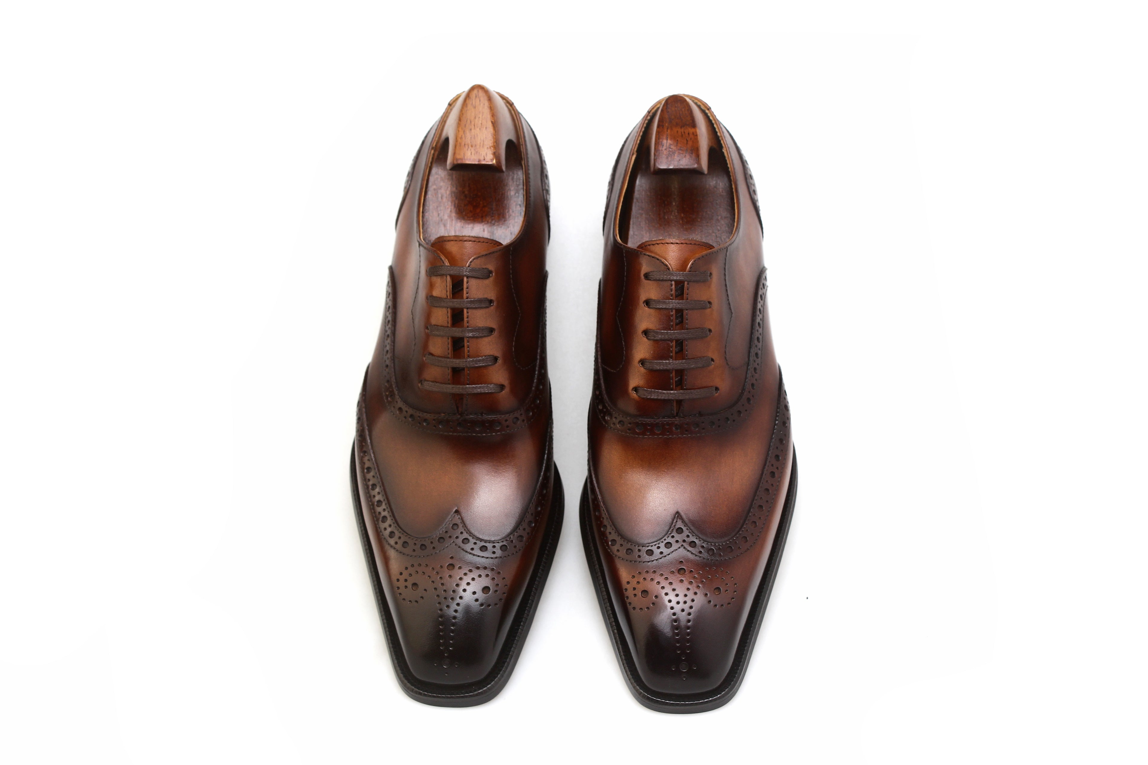 Luxury Italian Calfskin Oxfords – Premium Handcrafted Finish