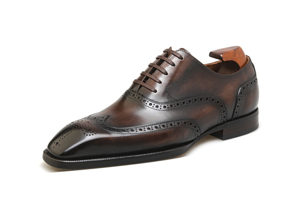 Luxury Italian Calfskin Oxfords – Premium Handcrafted Finish