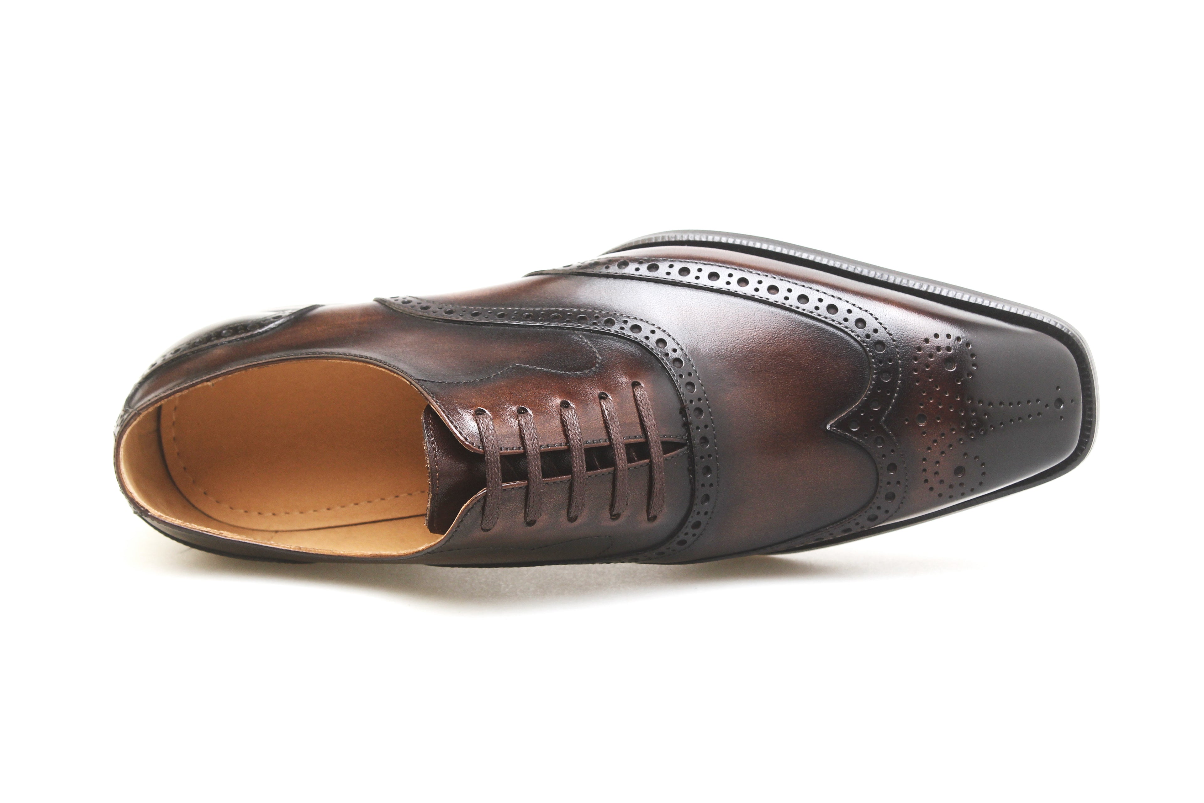 Luxury Italian Calfskin Oxfords – Premium Handcrafted Finish