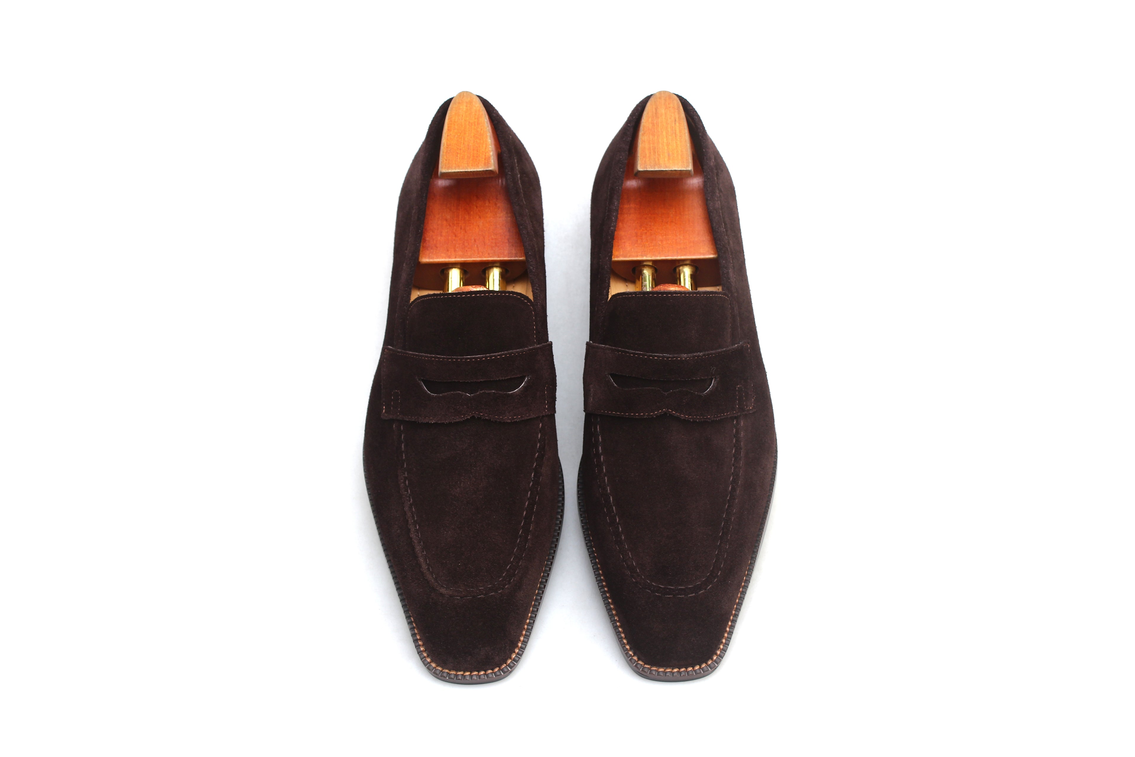 Suede loafer