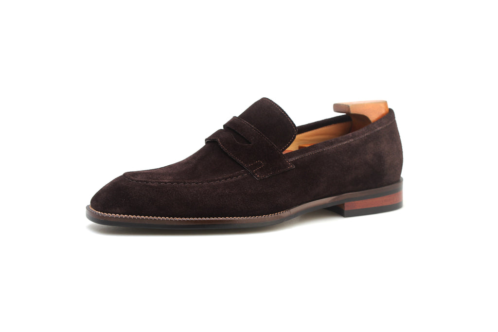 Suede loafer