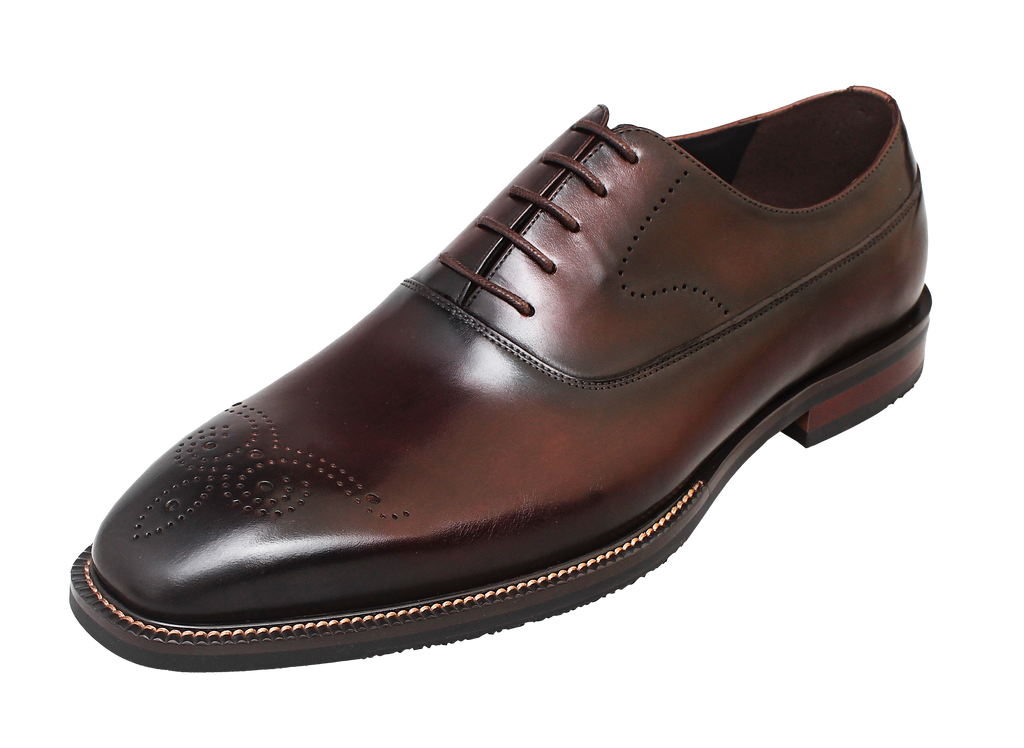 Elegant Lace-Up Oxfords – Crafted from Pure Italian Leather