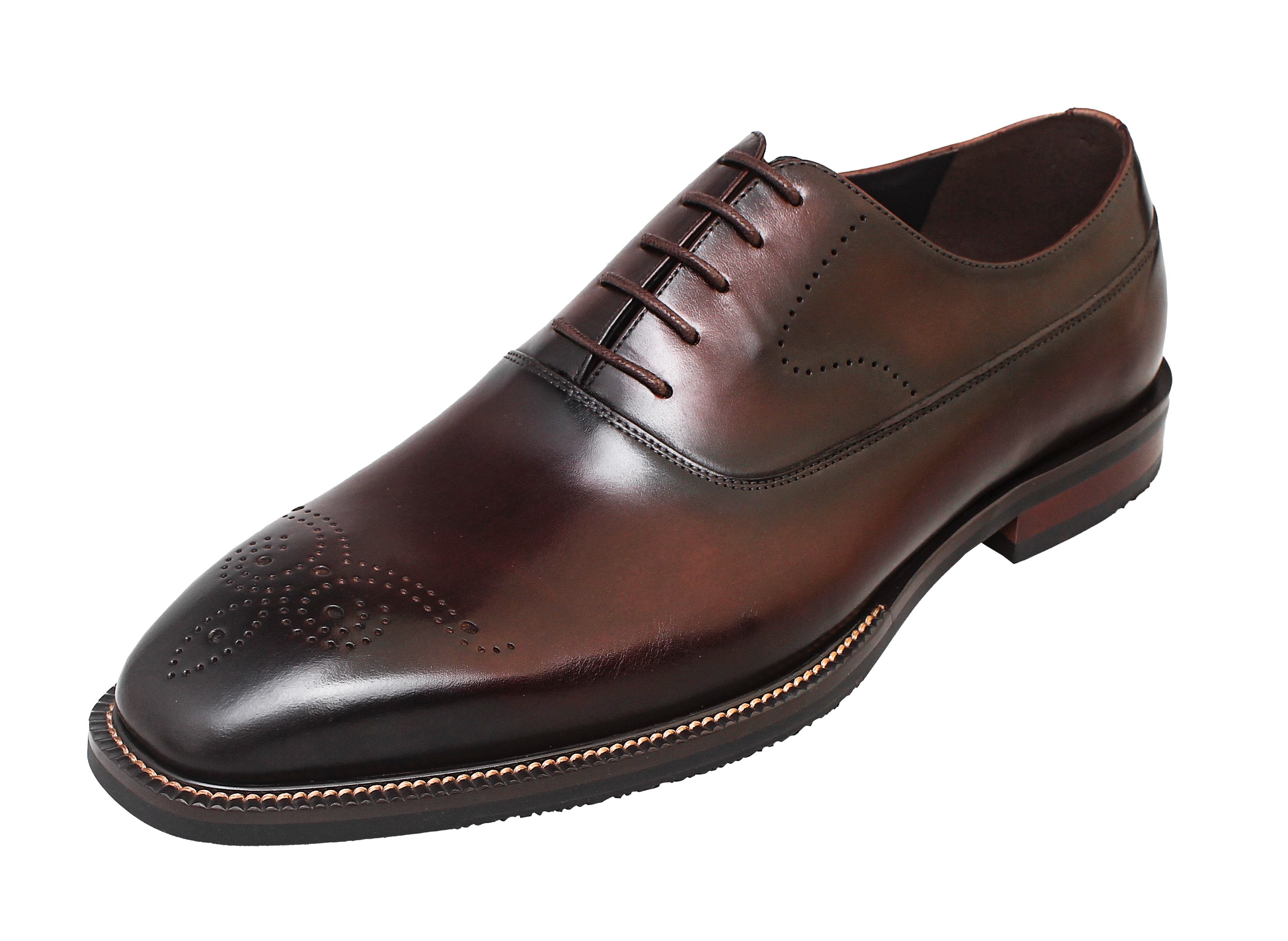 Elegant Lace-Up Oxfords – Crafted from Pure Italian Leather