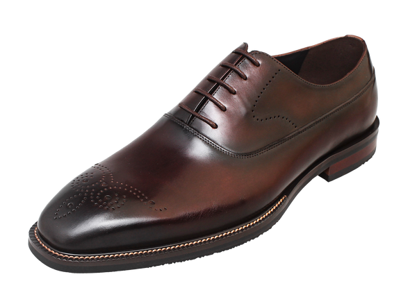 Elegant Lace-Up Oxfords – Crafted from Pure Italian Leather