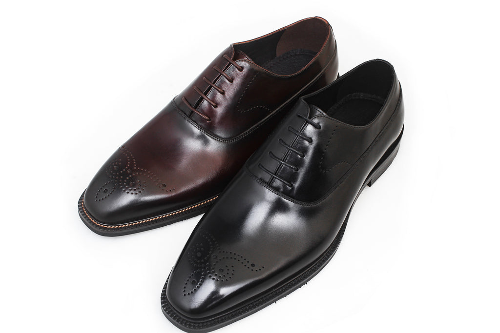 Elegant Lace-Up Oxfords – Crafted from Pure Italian Leather